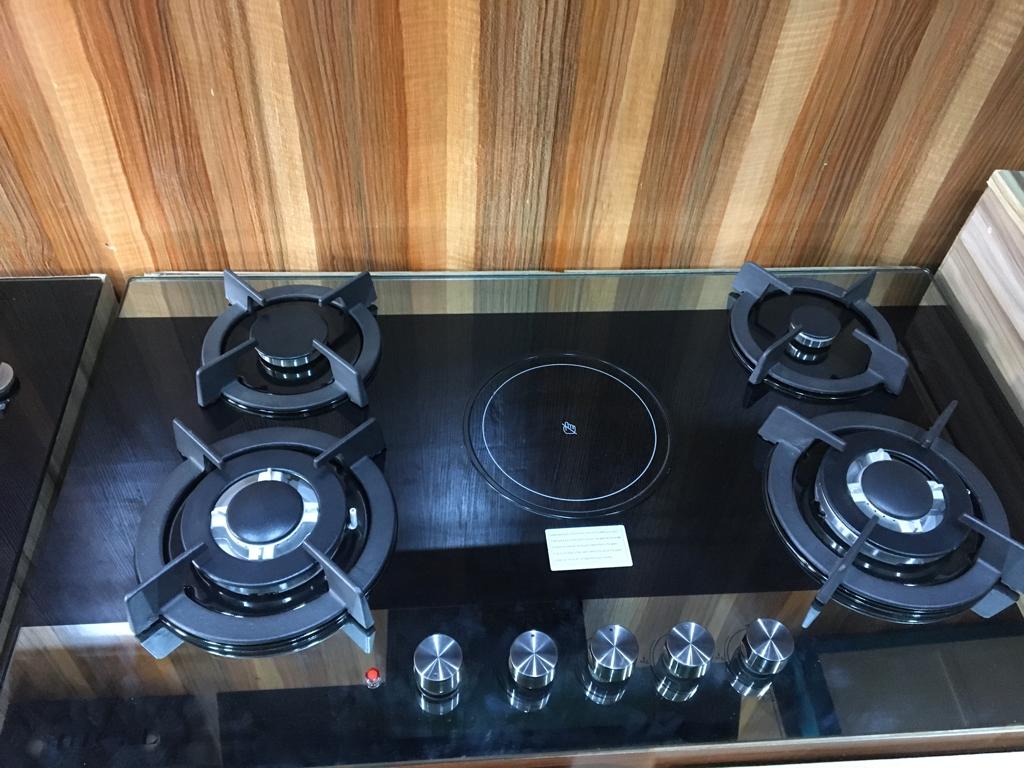 Hicel 4 Burner + 1 Hot Plate Builtin Gas hob 5CHBGI Zit Nigeria